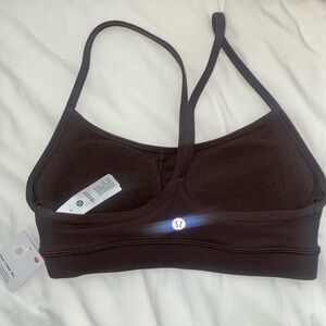 Women's Brown Sports Bra New with Tags